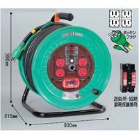 日動工業 NF-EK34 電工ドラム 過負荷漏電保護兼用ブレーカ付 ３０ｍ NFEK34