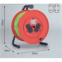 【即納在庫品】「直送」日動工業 NICHIDO NR-304D 電工ドラム １００Ｖ アースなし ３０ｍ NR NR304D