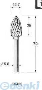 日本精密 K6425 超硬カッター １本 K6425 7,521円