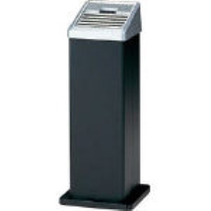 (LINEクーポン有)コンドル YS-34L-ID-B 灰皿 スモーキング ＡＬ－１０６ 黒 305-7348 山崎産業 屋外用灰皿 ブラック スモーキングスタンド