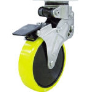 ユーエイ NPG-100SUES-2 緩衝キャスターＳ付自在車　１００径帯電防止ウレタン車輪 NPG100SUES2【キャンセル不可】