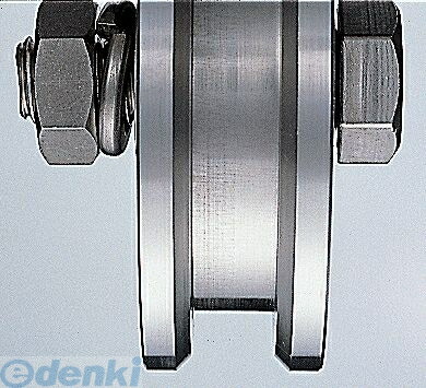 ヨコヅナ JCP-1006 440Cベアリング入ステンレス重量戸車 車のみ100mm VH兼用型 JCP1006|文具のブングット