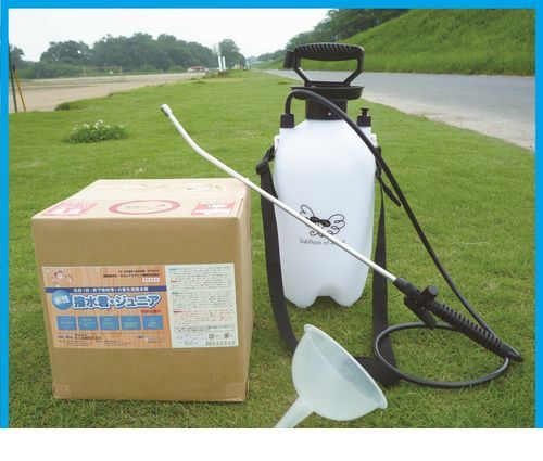 【個人宅配送不可】【個数：1個】水上金属 SOA10-DX 直送 代引不可・他メーカー同梱不可 【天使の床下地】 10L DXセット【撥水材10L＋蓄圧噴霧器5L用】 SOA10DX｜文具のブングット