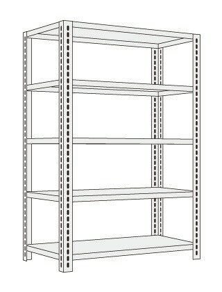 【個人宅配送不可】サカエ SHR-2224P 直送 代引不可・他メーカー同梱不可 ショップラックSHR2224P|文具のブングット