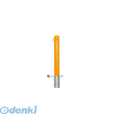 【個人宅配送不可】【個数:1個】帝金 Teikin 55-CーKATAFUK W 直送 代引不可・他メーカー同梱不可 スチール製バリカー ピラー型車止めポール スタンダード型 スチールタイプ 片フック Φ114.3 白色 55CKATAFUKW|文具のブングット