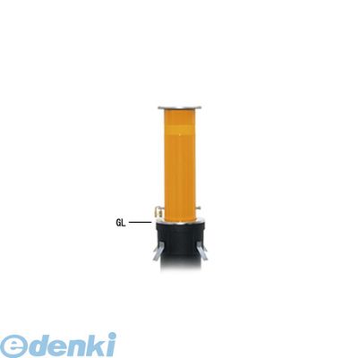 【個人宅配送不可】帝金 Teikin K-1N 直送 代引不可・他メーカー同梱不可 スチール製バリカー　上下式車止めポール スタンダード型 φ165.2 K1N