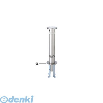 (LINEクーポン有)【個人宅配送不可】帝金 Teikin KS10CTS-SD 直送 代引不可・他メーカー同梱不可 ステンレス製バリカー　固定式車止めポール スタンダード型 φ114.3 KS10CTSSD