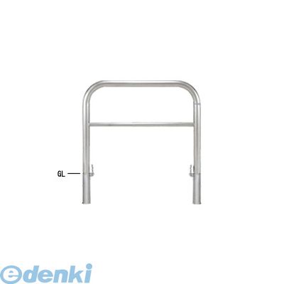 (LINEクーポン有)【個人宅配送不可】帝金 Teikin SY82P3-10 直送 代引不可・他メーカー同梱不可 ステンレス製バリカー　横型・コノ字型・アーチ型・U字型車止めポール スタンダードタイプ 中桟付・中桟あり　φ60.5×t3.0 W1000