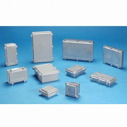 (LINEクーポン有)タカチ電機工業 HQ15-10-8G 直送 代引不可・他メーカー同梱不可 HQ型シールド対策防水・防塵アルミダイキャストボックス HQ15108G