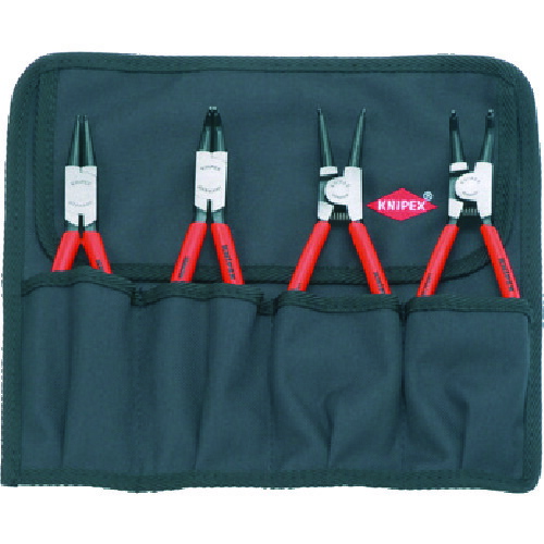 【即納在庫品】「直送」クニペックス KNIPEX 1956 スナップリングプライヤーセット 輸入 工具 001956｜文具のブングット