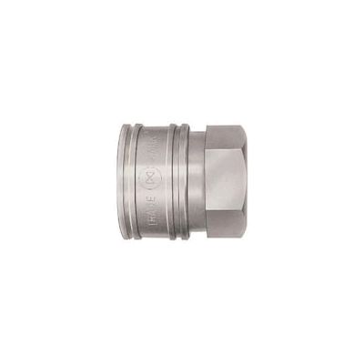(LINEクーポン有)【即納在庫品】「直送」日東 SUS-6TSF ＴＳＰ型カプラ ステンレス 3/4 SUS6TSF 113-8952 TSPカプラ ステンレス製 日東工器 ニトリルゴムSG NBR