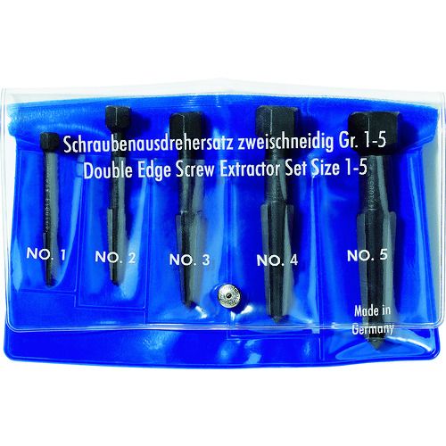 (LINEクーポン有)【即納在庫品】「直送」RENNSTEIG 4719003 エキストラクター 角型 ５点セット RENNSTEIG社 レンシュタイグ