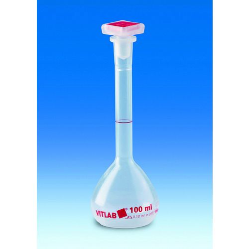 (LINEクーポン有)【即納在庫品】「直送」ＶＩＴＬＡＢ 67504 １０９４－０６ メスフラスコＰＭＰ レオナ EMユーロPMPメスフラスコ