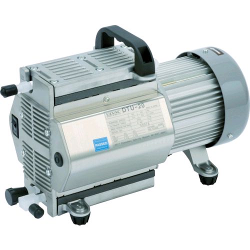 アルバック ULVAC DTU-20 単相１００Ｖ ダイアフラム型ドライ真空ポンプ DTU20 398-1584 【キャンセル不可】 ケミカルタイプ アルバック機工