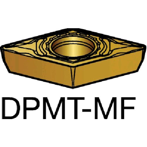 【即納在庫品】「直送」サンドビック ＳＶ DPMT070202MF コロターン111 旋削用ポジ・チップ 1125 609-6972｜文具のブングット