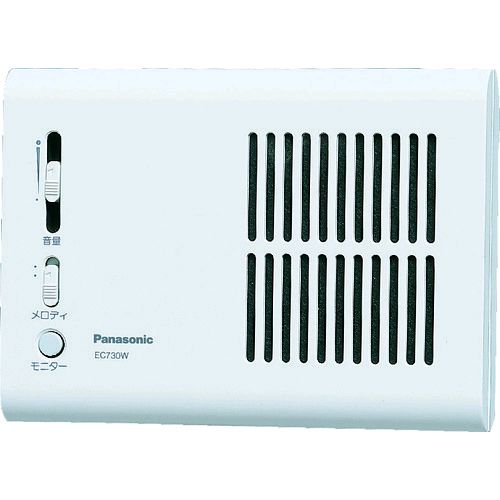 【即納在庫品】「直送」Panasonic EC730W メロディサイン3種音100Vホワイト