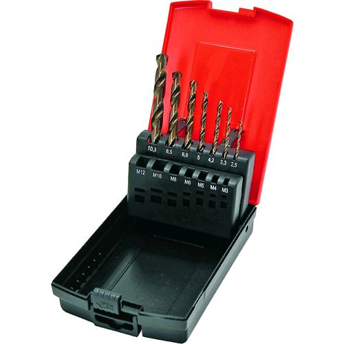 「直送」BIC GK-7P TOOL 月光ドリルタップ下穴7本セット GK7P ビックツール 828-5490 タップ下穴7本S BIGTOOL BICTOOL 1S