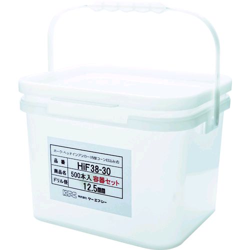 0円 【76%OFF!】 0円 マーケット 直送 株 ケー エフ シー HIF3830YOKISET ホーク ヘッドインアンカーHIFタイプ スチール製 2入