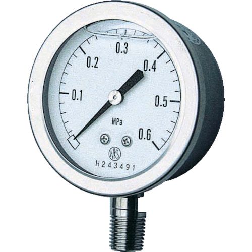 【即納在庫品】「直送」長野計器 NKS GV50-173-1.5MP グリセン入圧力計 Ａ枠立型 Φ６０ 最小目盛０．０５０ GV501731.5MP