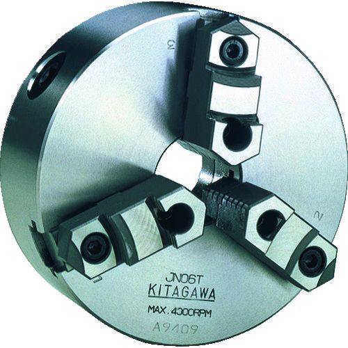 【即納在庫品】「直送」北川 JN06T スクロールチャック チャック外径165mm|文具のブングット