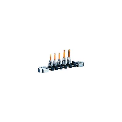 【即納在庫品】「直送」KTC・NEPROS ネプロス NTQ4T05A 6.3sq.T型トルクスビットソケットセット 5コ組 NTQ-4T05A|文具のブングット