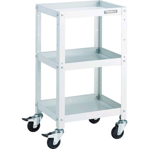 トラスコ TRUSCO RBW-743W ツールワゴン ラビットワゴン ４００Ｘ３５０ ゴム車輪 ホワイトRBW743W8000