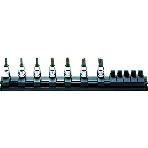 【即納在庫品】「直送」株 山下工業研究所 RS2025Z/7-L28 Ｚ－ＥＡＬトルクスビットソケットレールセット ７ヶ組 RS2025Z/7L28