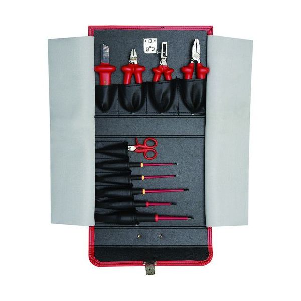 (LINEクーポン有)【即納在庫品】「直送」バーコ 3045V1 1000V絶縁工具セット 10点セット 437-1224 3045V-1 BAHCO