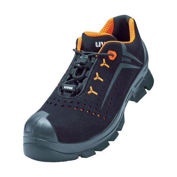 (LINEクーポン有)【即納在庫品】「直送」ＵＶＥＸ 6521543 ２ ＶＩＢＲＡＭ パーフォレーテッドシューズ２７．５ＣＭ Ｓ１ Ｐ ＨＲＯ ＳＲＣＣ UVEX社 ウベックス