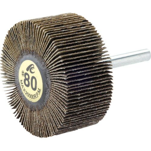 【即納在庫品】「直送」ＡＣ AF6030-60 フラップホイル 軸径６ｍｍ ＃６０ 外径６０×幅３０×軸長４０AF603060 306-5120 イチグチ tr-3065120 4951989022186 ICHIGUCHI