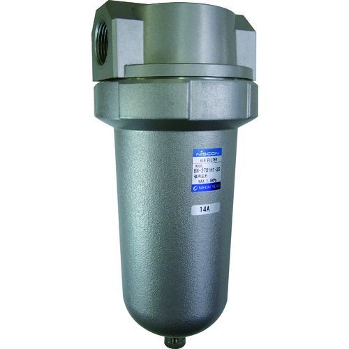 【即納在庫品】「直送」日本精器 BN2701H120 エアフィルタ２０Ａ中圧用 BN-2701H1-20 4580117342935 NIHON SEIKI 5035