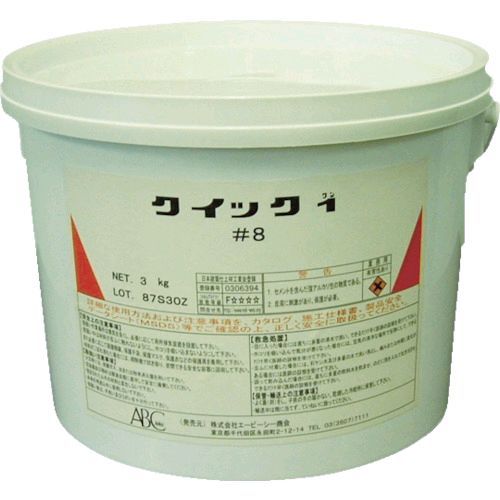 エービーシー商会 BQUICK15 クイック１ ３ＫＧ缶 ＃１５ 黄土