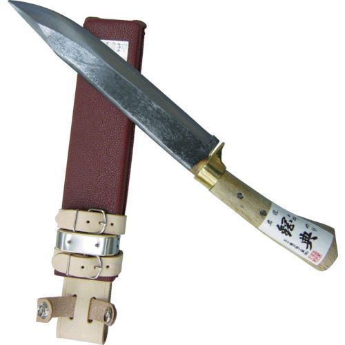 【即納在庫品】「直送」五十嵐刃物 C-30 安来鋼付 山鉈 片刃ツバ付 完全包装 C30｜文具のブングット