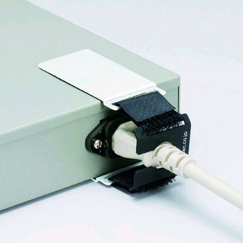 【即納在庫品】「直送」ＳＡＮＷＡ CA-NB006 ＡＣホールドロック－２ ＡＣ電源プラグ対応 CANB006 サンワサプライ SUPPLY 抜け防止 マジックフッカー付き面ファスナー ケーブル抜け防止 PC周辺機器