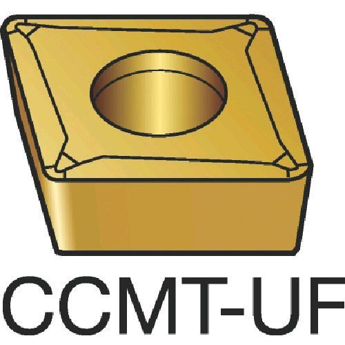 【即納在庫品】「直送」サンドビック ＳＶ CCMT09T302UF コロターン107 旋削用ポジ・チップ 1125 606-8626 【キャンセル不可】