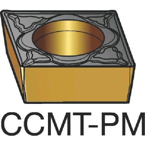 【即納在庫品】「直送」ＳＶ CCMT 06 02 04-PM 1525 旋削用チップコロターン１０７ＣＯ 10個入 CCMT060204PM1525｜文具のブングット