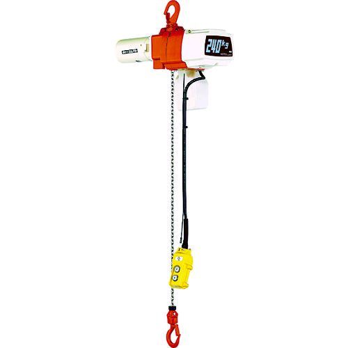 【即納在庫品】「直送」キトー EDX24ST 電気チェーンブロック セレクト ２速形 単相２００Ｖ ２４０ｋｇ×３ｍ 単相200V240kgx3m 2速形 キトーセレクト