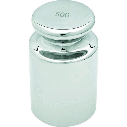 【即納在庫品】「直送」ＴＲＵＳＣＯ MLCF1-500G ＯＩＭＬ 円筒分銅 Ｆ１級 ５００ｇ MLCF1500G 207-6115