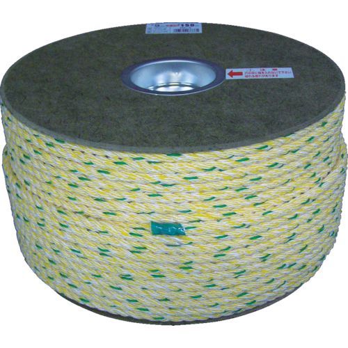 【即納在庫品】「直送」ユタカメイク PRK5 ＫＰロープドラム巻　９φ×１５０ｍ 370-8772