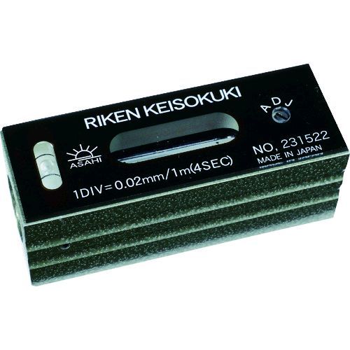 【即納在庫品】「直送」ＲＫＮ RFL1002 精密水準器平形 一般工作用 【送料無料】