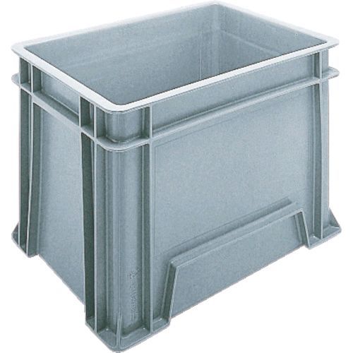 【即納在庫品】「直送」ヒシ S-28GY Ｓ型コンテナ有効内寸４０７×２４２×２８３ｍｍ グレー