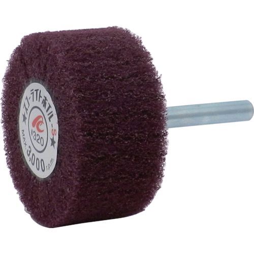 【即納在庫品】「直送」AC SW5025-S-320 【5個入】スコーライトホイルS 軸径6mm #320 外径50×幅25×軸長40 SW5025S320