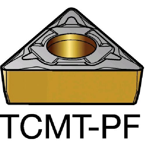 【即納在庫品】「直送」サンドビック SV TCMT06T104PF コロターン107 旋削用ポジ・チップ 5015 605-7373 【キャンセル不可】
