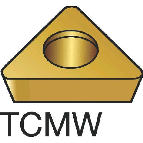 【即納在庫品】「直送」サンドビック ＳＶ TCMW16T308 コロターン107 旋削用ポジ・チップ H13A 607-6505