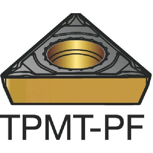 【即納在庫品】「直送」ＳＶ TPMT 09 02 02-PF 5015 一般旋削用チップＣＭＴ 10個入 TPM TPMT090202PF5015