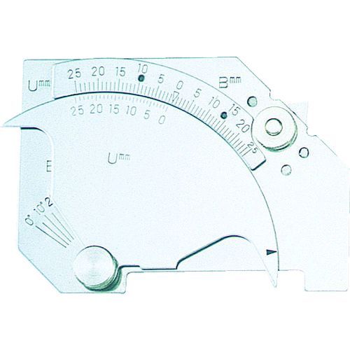 【即納在庫品】「直送」トラスコ中山 TRUSCO TWGU-7M 溶接ゲージ 寸法測定精度±０．６ｍｍ TWGU7M 229-7353
