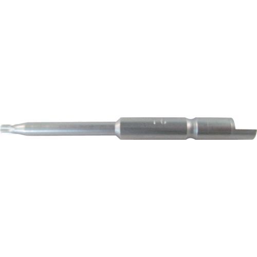 【即納在庫品】「直送」近江精機 V05TT4441.8 【10個入】小型精密用ドライバービット Φ４Ｄカット差込 へクスウェーブビット 刃先Ｔ４ 全長４４ｍｍ 段付Φ１．８×２０