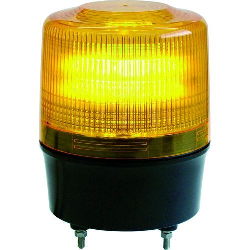 【即納在庫品】「直送」ＮＩＫＫＥＩ VL12R-100NY ニコトーチ１２０　ＶＬ１２Ｒ型　ＬＥＤ回転灯　１２０パイ　黄VL12R100NY