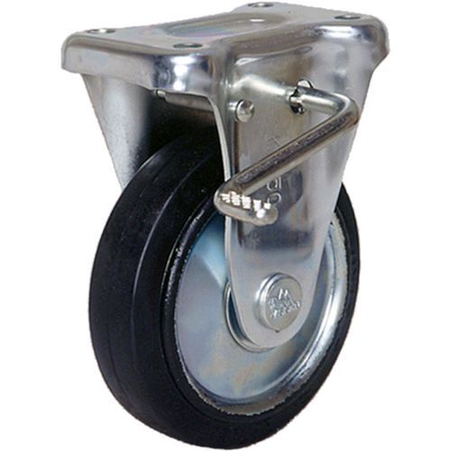 (LINEクーポン有)シシク WKB-200 固定車　ブレーキ付　２００ｍｍ WKB200 353-5592