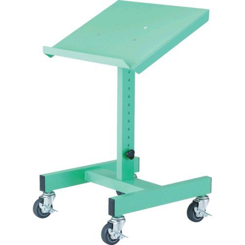 【個数：1個】トラスコ中山 ＴＲＵＳＣＯ WS1CYG ワークサポートスタンド キャスター付 ヤンググリーン色【送料無料】 WS-1C-YG ヤンググリーン 4989999188219